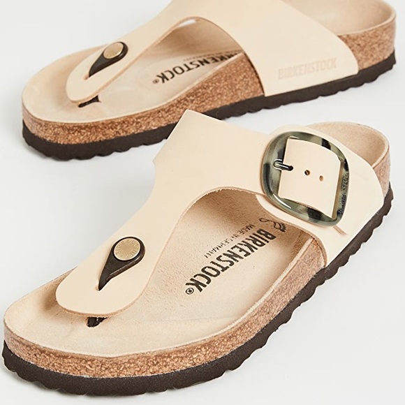 Birkenstock Shoes - NEW Birkenstock Gizeh Torty Big Buckle Sandals 39